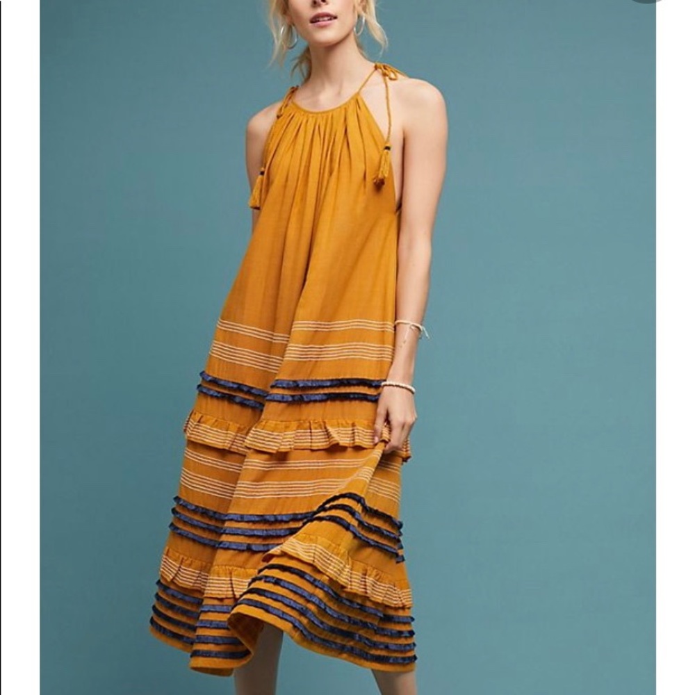 Corey Lynn Calter from Anthro dress with fringe